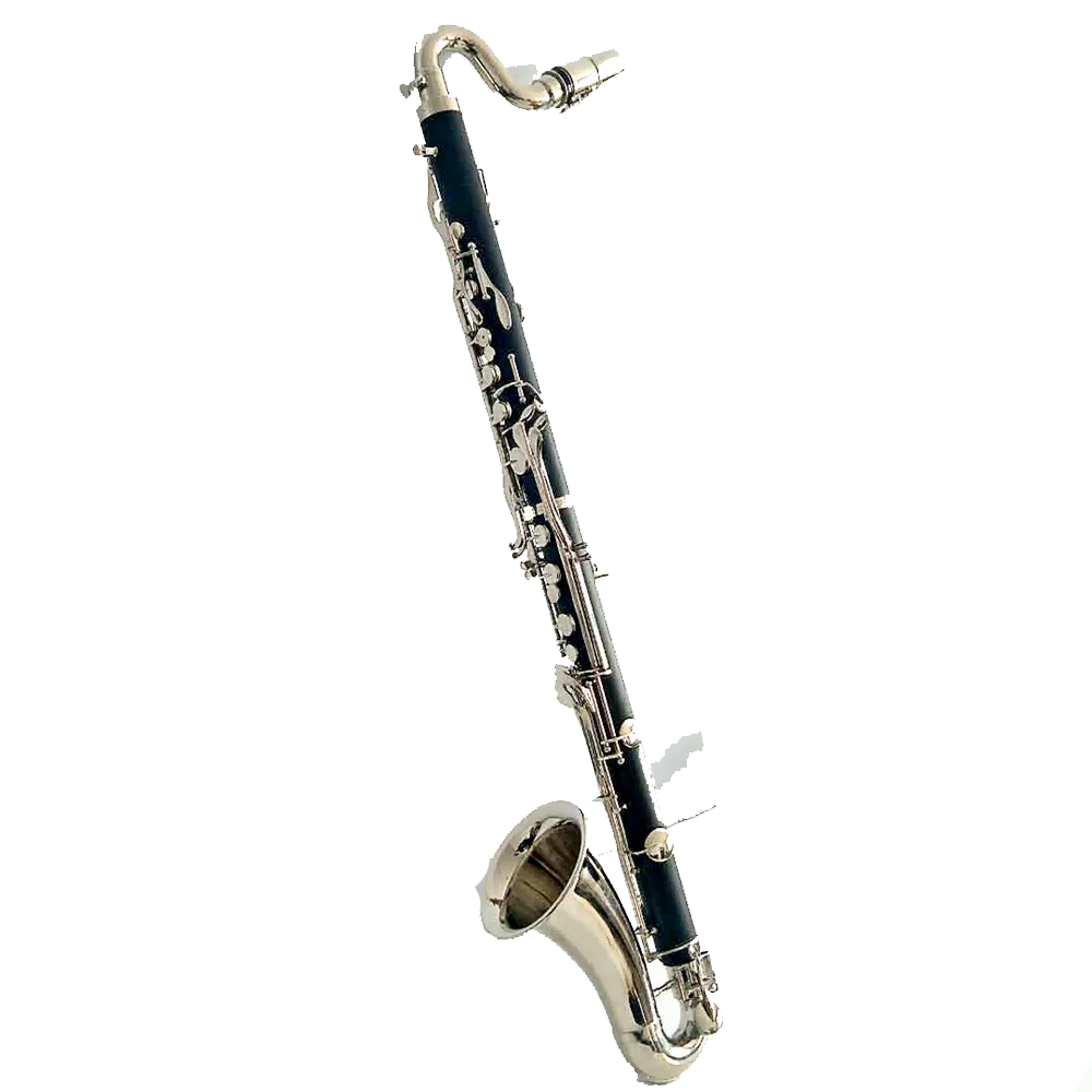 Professional Bakelite Nickel Plated Eb Alto Clarinet