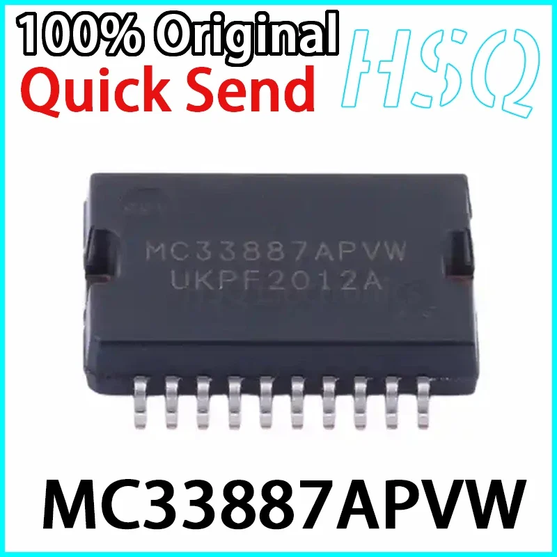 2PCS MC33887APVW MC33887 HSOP-20 Automotive Computer Board Throttle Idle Drive Chip