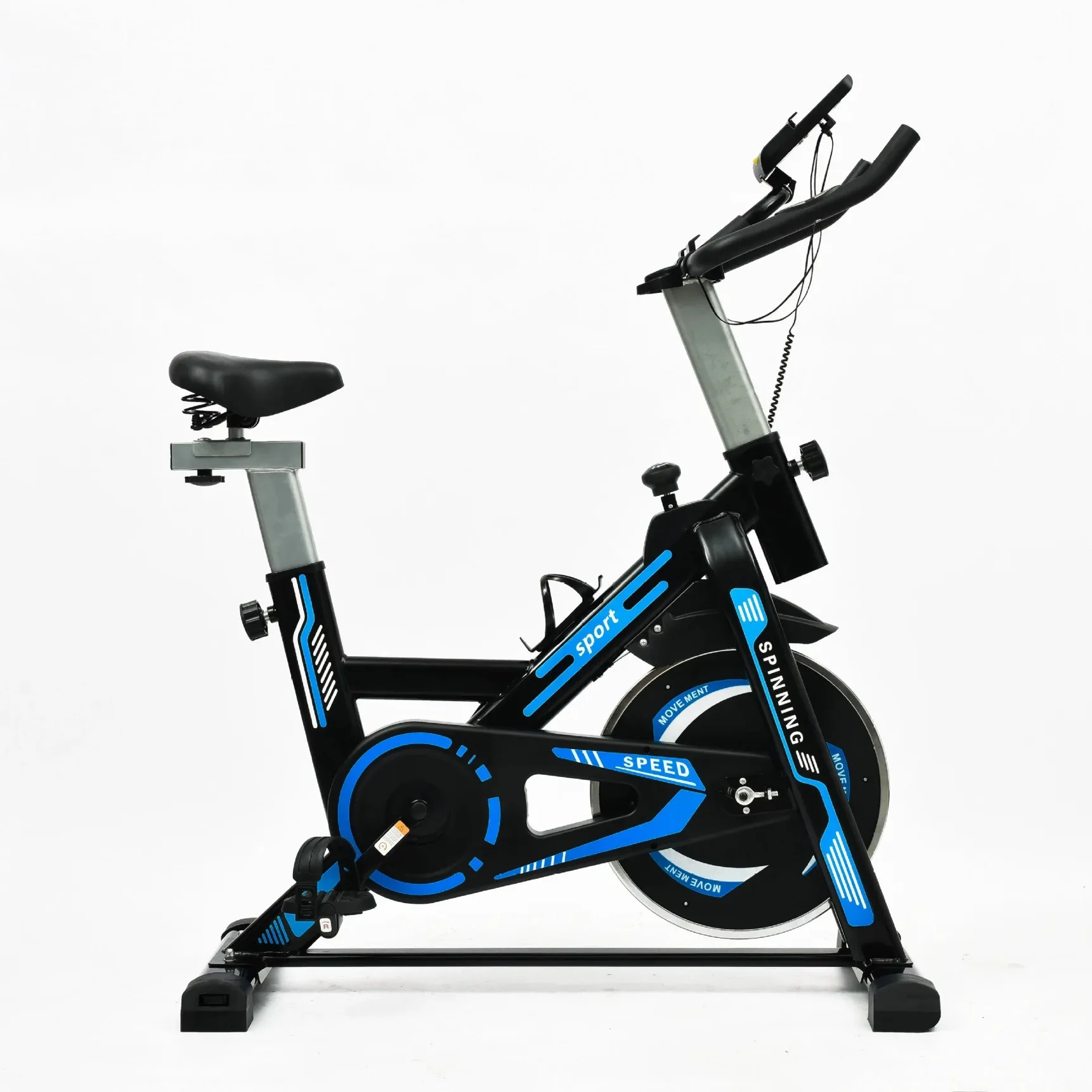 Home indoor commercial gym exercise Weight loss Slimming shape Mute shock absorption pedal spinning bike