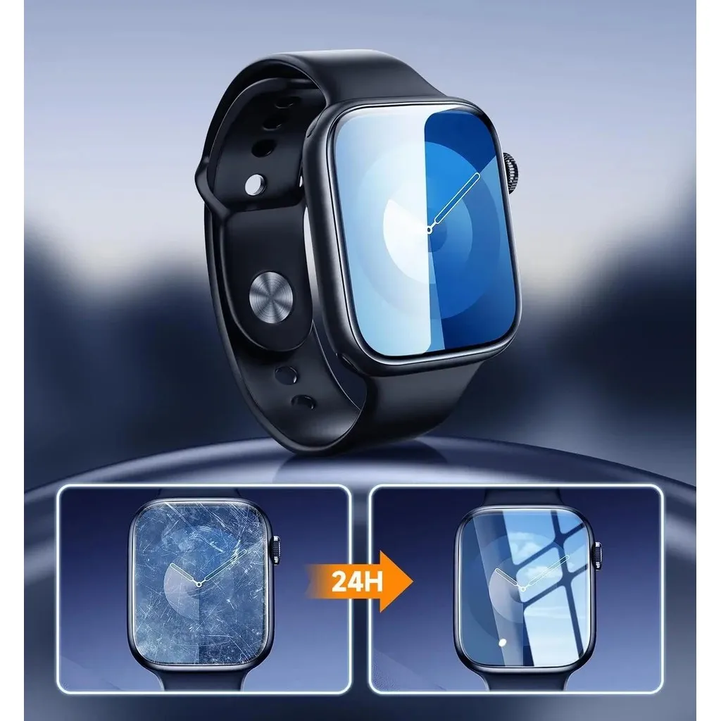 عالية الجودة السيراميك فيلم حامي الشاشة ل أبل iWatch الترا 2 49 مللي متر سلسلة 10 46 مللي متر 7 8 9 6 5 4 SE 46 مللي متر 45 مللي متر 44 مللي متر 41 مللي متر 40 مللي متر