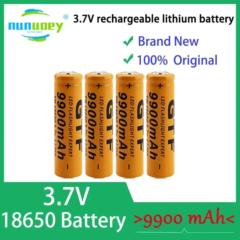 

Latest Battery 100% Original Rechargeable Lithium Battery 18650, 3.7V, 9900mAh Reliable and Durable