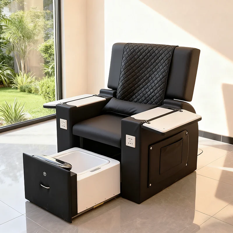 

Современное оборудование для маникюрных салонов: кресло для педикюра без трубопроводов, роскошное электрическое массажное кресло с регулировкой наклона, без подключения к водопроводу