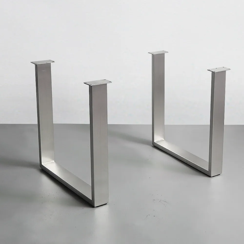 Stainless steel table legs, dining table feet, bar stool legs, support legs, desk feet