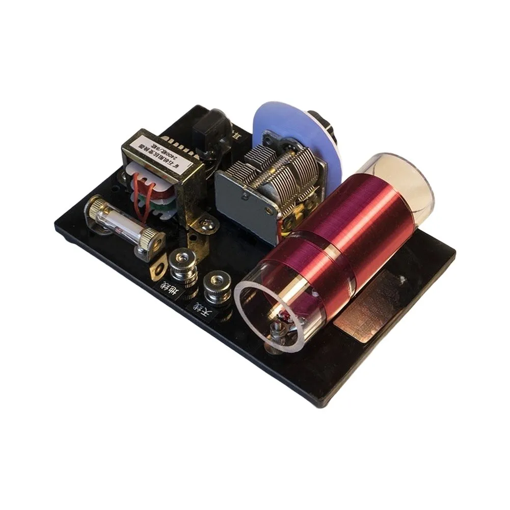 For Crystal Radio Project Kit with Air Variable Capacitor Mechanism and Diode Detector for Analog Radio Learning