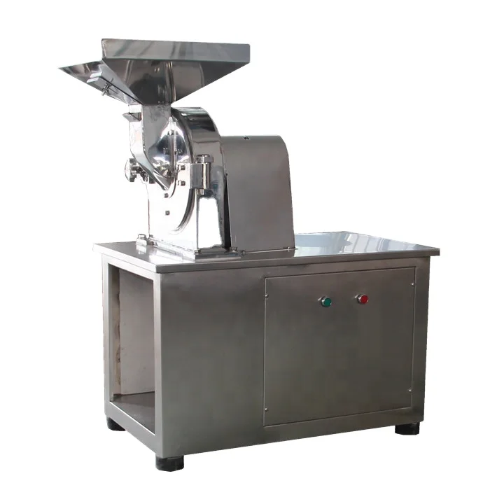 Professional coconut husk pulverizer automatic food grinder commercial sugar grinding machine