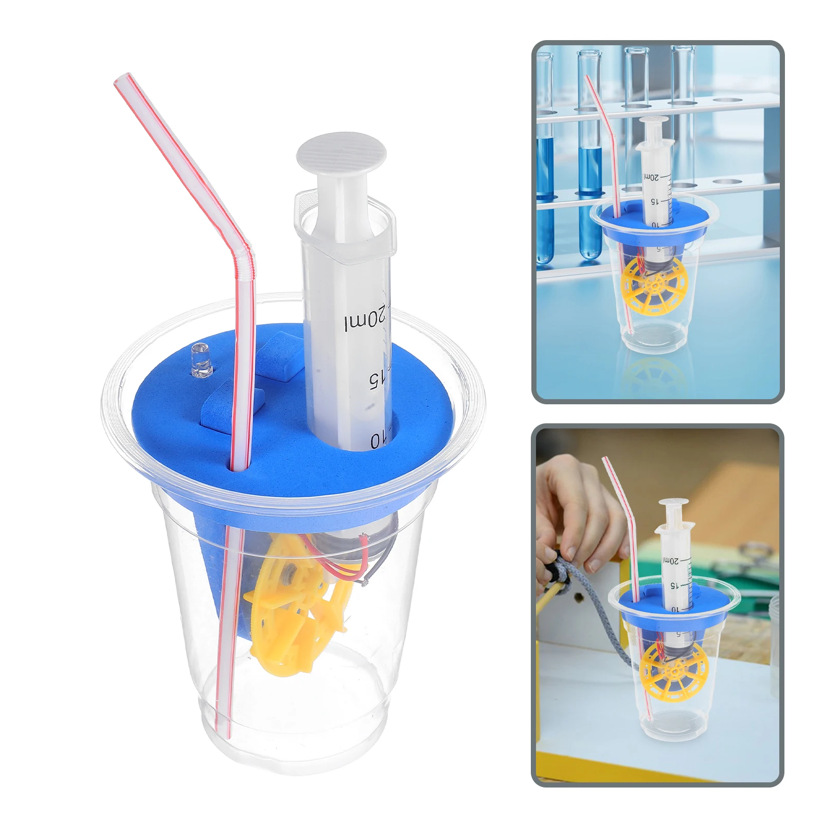 

Hydroelectric Power Experiment Stem Kits for Kids Age 8-10 Science Electronics Diy Wind Model Supplies Pupils