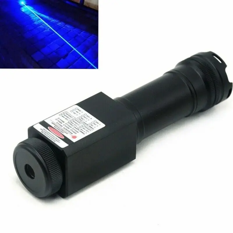 Focusable 450nm 465nm 515nm Blue/Green Waterproof Diving Laser Module