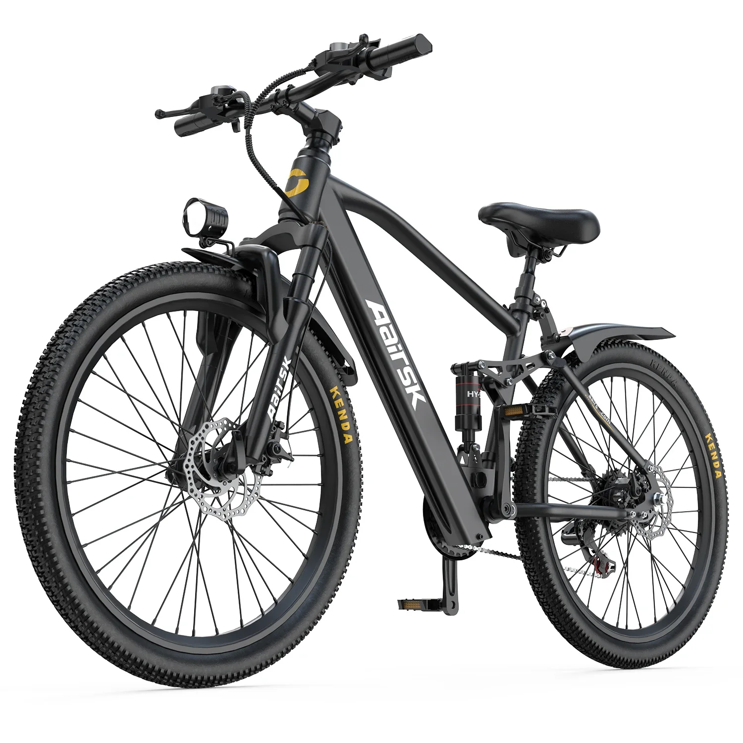 Aairsk GT900 Hochwertiges Erwachsenen-Elektrofahrrad für Stadt und Gelände 250W Motor 36V13Ah Akku 26 Zoll Reifen E-Mountainbike