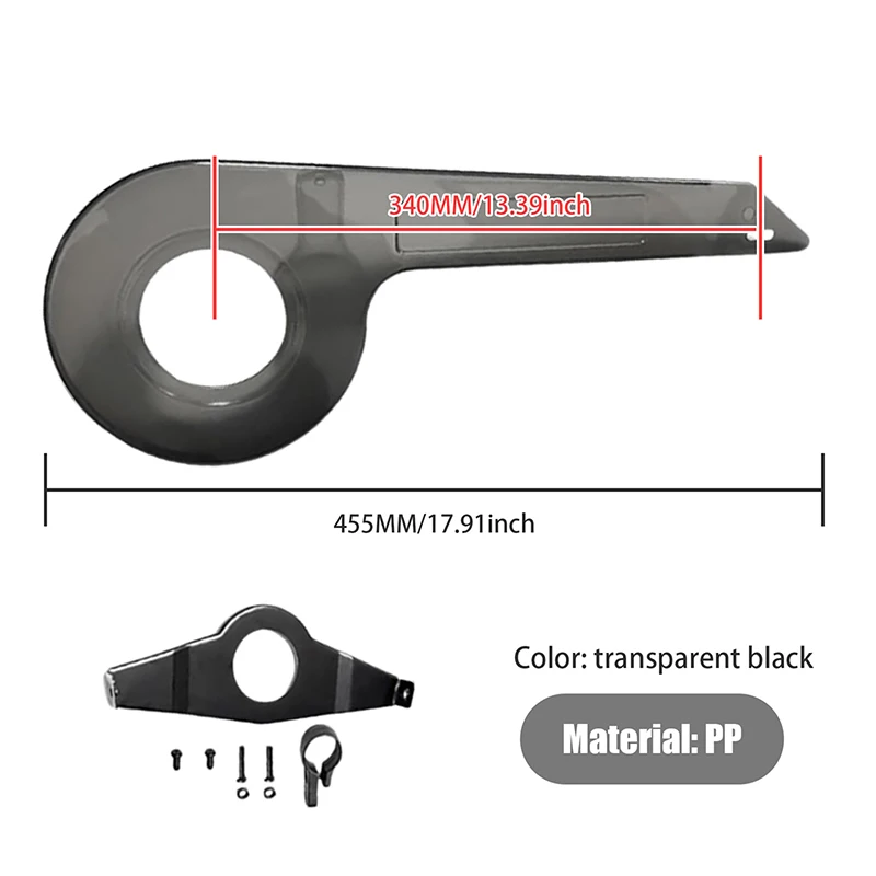 Protector de cadena de bicicleta para niños, protector de cadena de bicicleta Universal, resistente, accesorios de bicicleta, 32-36 dientes