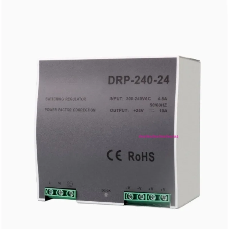 

DRP-240 DRP-240-24V10A 12V20A 48V5A Single Output Industrial DIN Rail Power Supply DRP-240-12 DRP-240-24 DRP-240-48