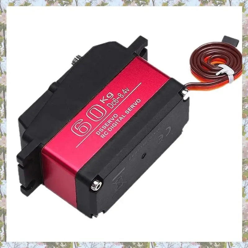 X18A-3X Wodoodporny o wysokim momencie obrotowym 60 kg 180 °   DS5160 Cyfrowy serwomechanizm z metalową przekładnią do robota RC Car 1/6 Axial SCX6 1/5 Redcat HPI Baja