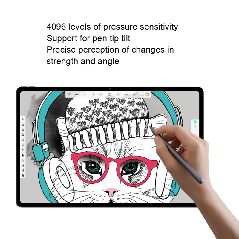 Imagem -05 - Original Lenovo Geração Caneta Stylus para Lenovo Xiaoxin Almofada Pro 12.6 Polegada Almofada Pro 2023 11.2 Polegada 4096 Pressão-sensível