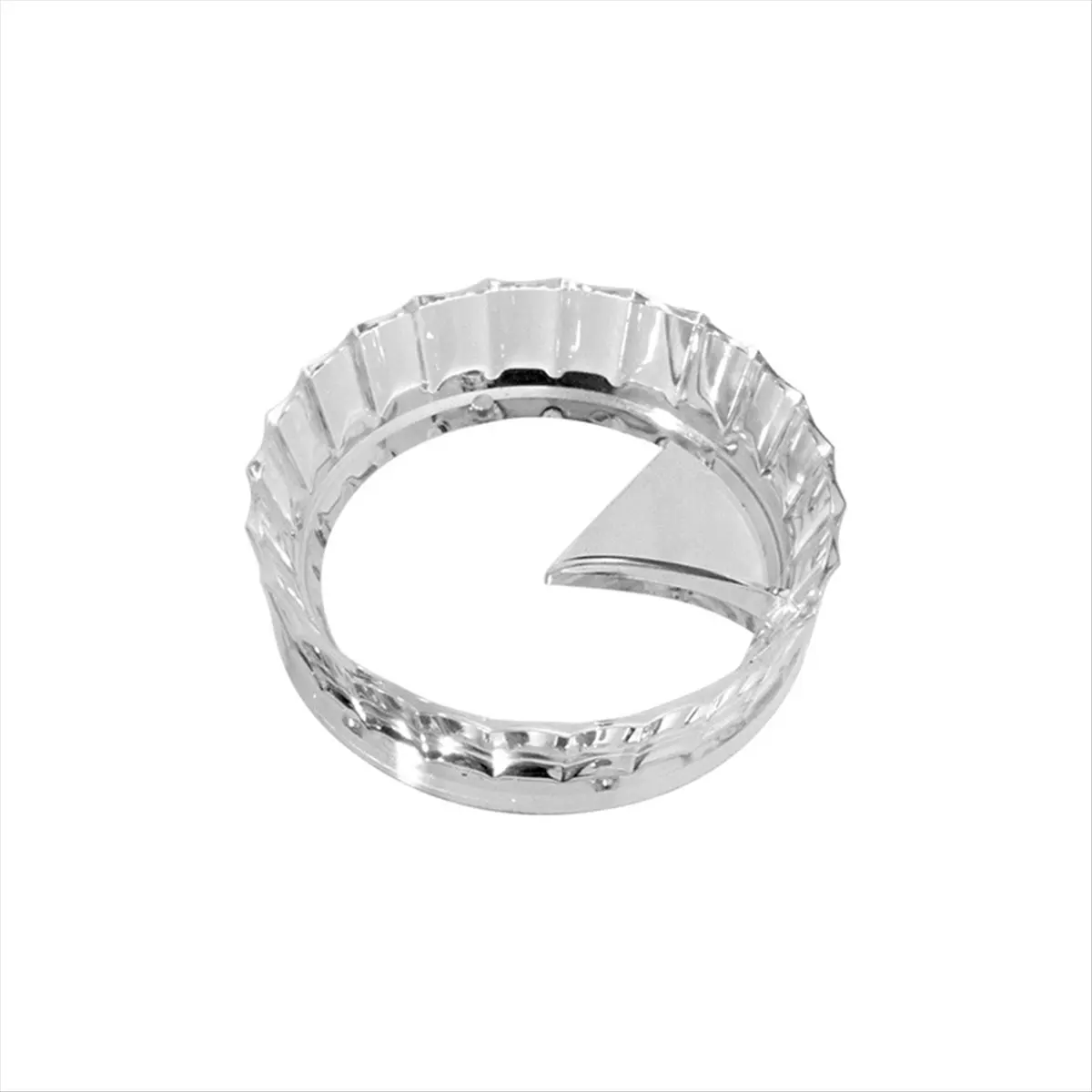 A88M Coffee Powder Ring Espresso Machines Transparent Anti-Fly Powder Collecting Ring Coffee Handle Anti-Fly Powder Ring 58MM