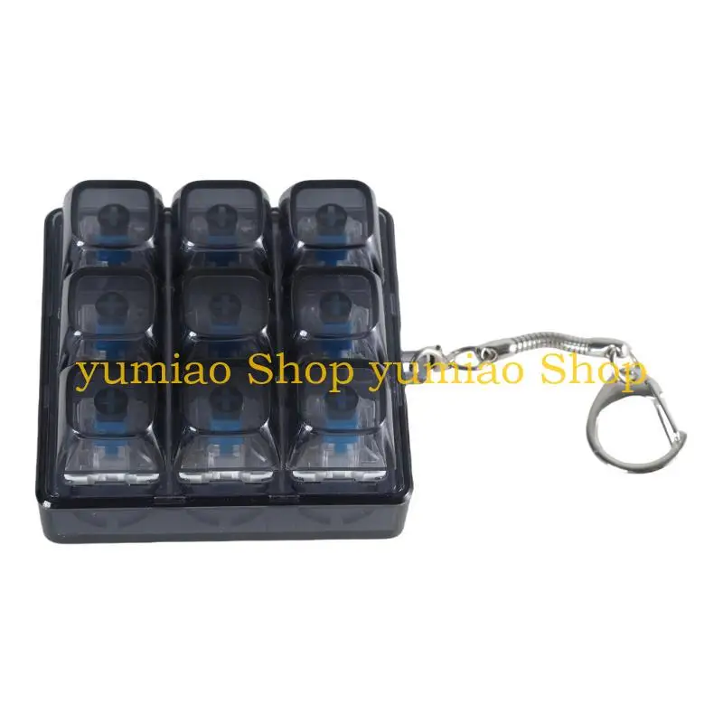 587B XDA Keycap Tester Lightless Switches Testing Keychains for Mechanical Keyboards