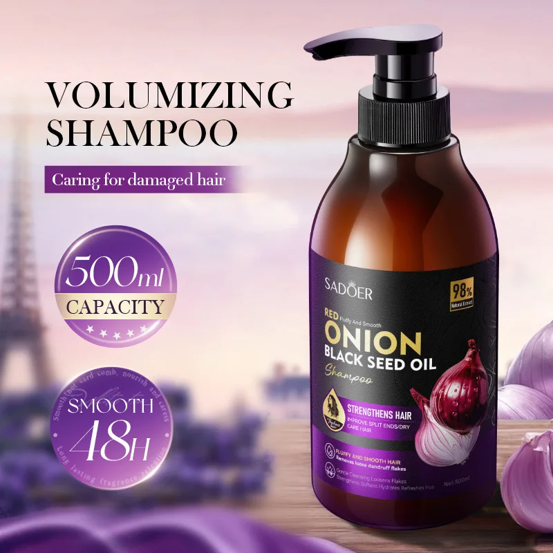 

염색샴푸 Shampoo Gently Clean Hair Biotin Rosemary Onion Shampoo Remove Dandruff Control Rosemary Onion Hair Thickening Care Product