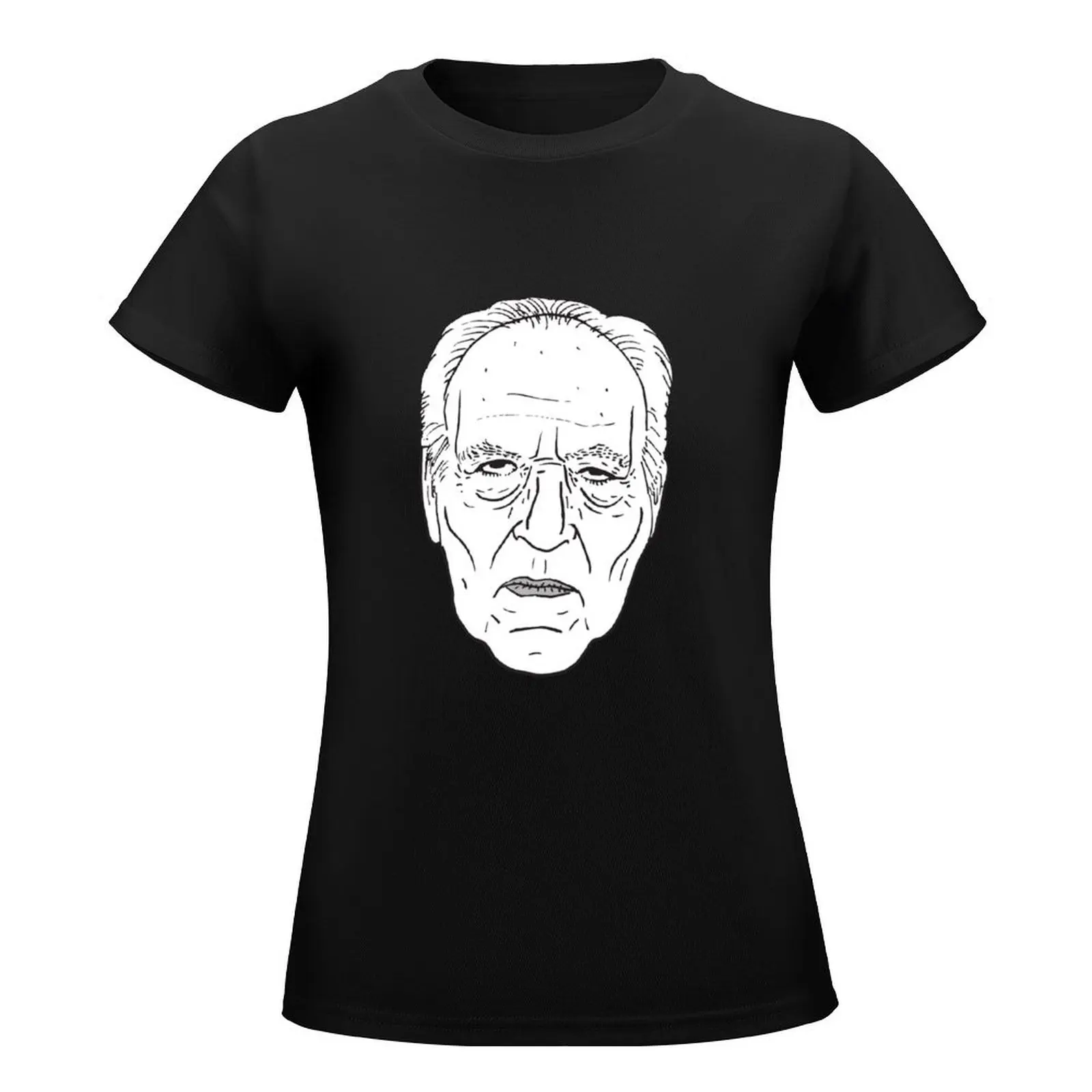 Werner Herzog T-Shirt tops hippie clothes plus size tops western t shirts for Women