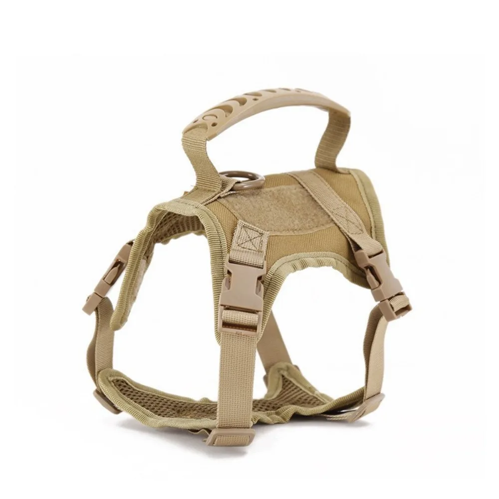 Cat Cloth Tactical Harness for Walking Escape Proof Walking Breathable Mesh Pet Clothes for Large Kitten Cats & Small Dog