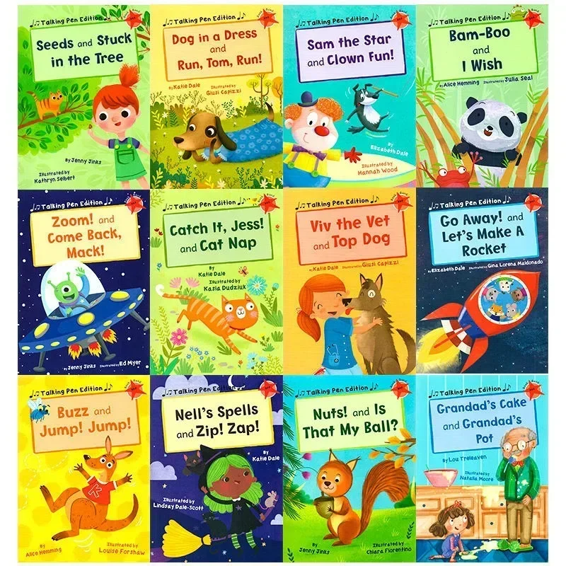 

Английский Maverick Early Reader, 12 томов, красный уровень 2, английский уровень чтения, книга манги, английские книги