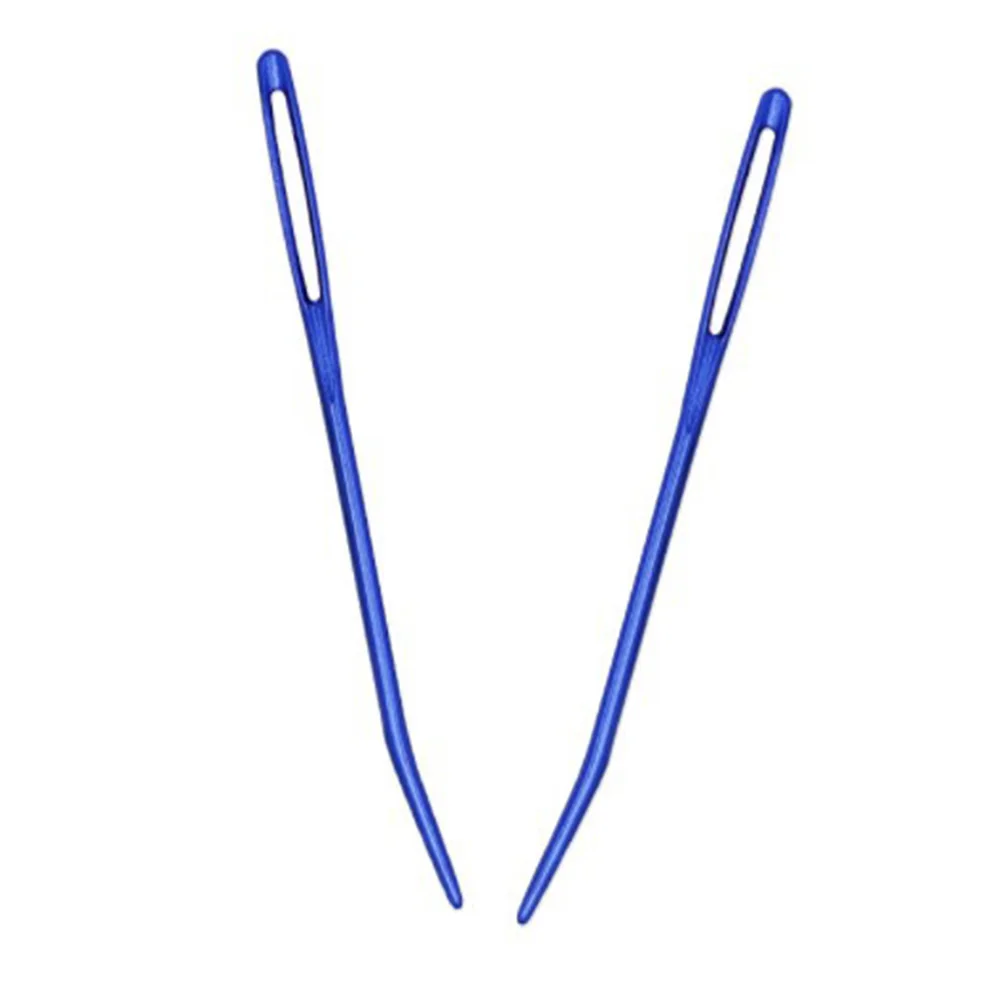 

9Pcs Tapestry Set Large Eye Sewing Needles Wool Bent Tip Aluminum Craft Tools Sewing Needles Knitting Supplies