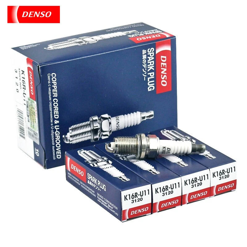 DENSO Nickel alloy spark plug K16R-U11 3120 It is suitable for Toyota vetch corolla geely luxury nozzle