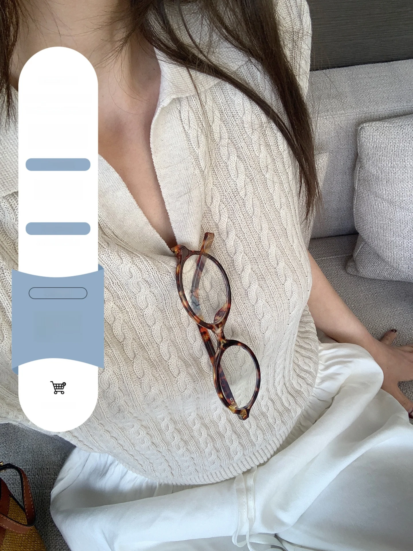 

Синяя повседневная вязаная рубашка с коротким рукавом для женщин, весна-лето, новый стиль, вязаный трикотаж с отложным воротником, легкая