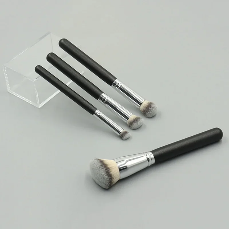 Makeup Brushes Foundation Concealer Angled Seamless Cover Synthetic Dark Circle Liquid Cream Cosmetics Contour Brush Beauty Tool