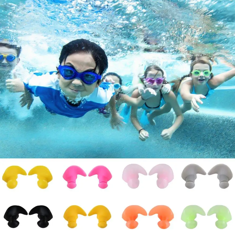 Anti-Noise Soundproof Earplugs Shower Ear Plugs Ear Plugs Swimming Silicone Earplugs Ear Plugs Anti Noise Earplugs