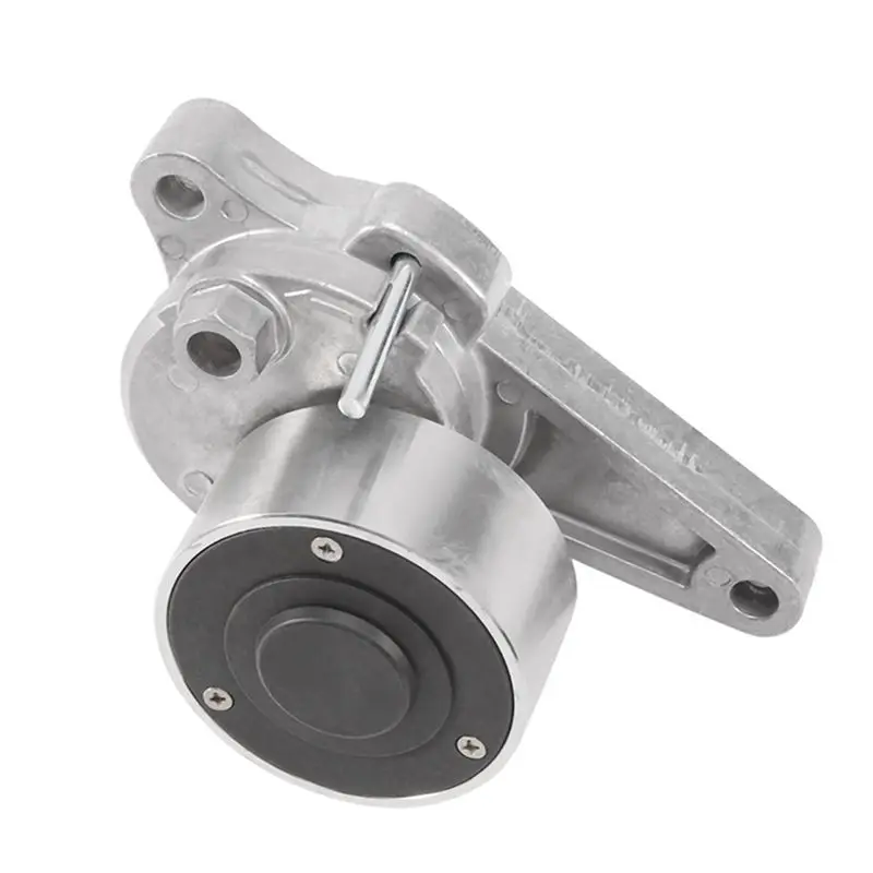 Professional 1 PCS Excavator Belt Tensioner Idler Pulley Adjuster 320-08657,320/08657,32008657 Silver Metal For JCB 3CX 4CX Back