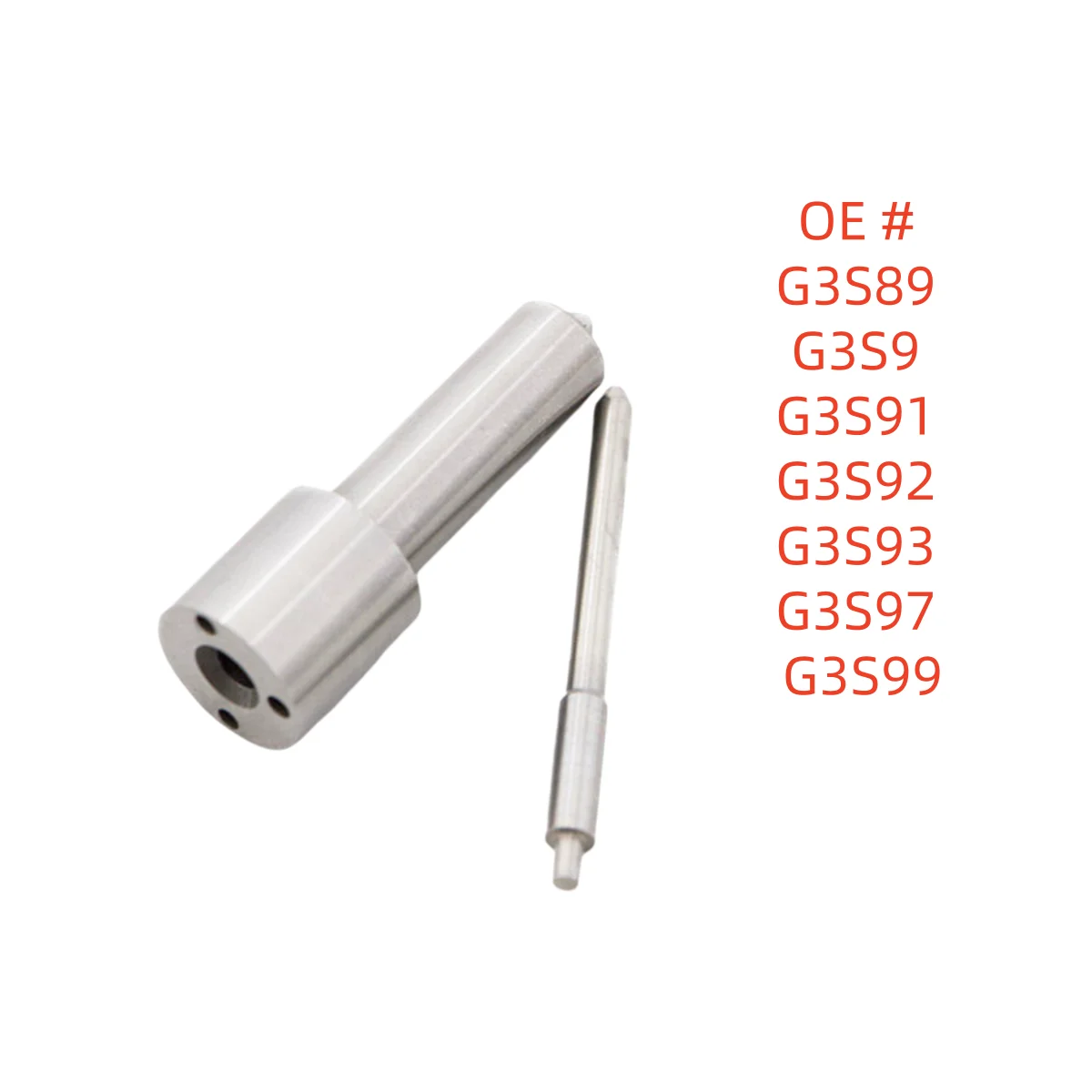 

High quality G3S89 G3S9 G3S91 G3S92 G3S93 G3S97 G3S99 Common Rail Nozzle For fuel injector