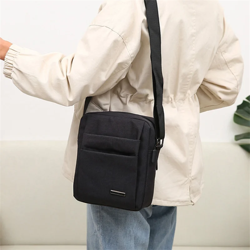 2023 Hoge Kwaliteit Heren Handtassen Oxford Tas Voor Man Man Mannelijke Cross Body Schouder Messenger Tassen Heren Casual Bussiness Handtassen