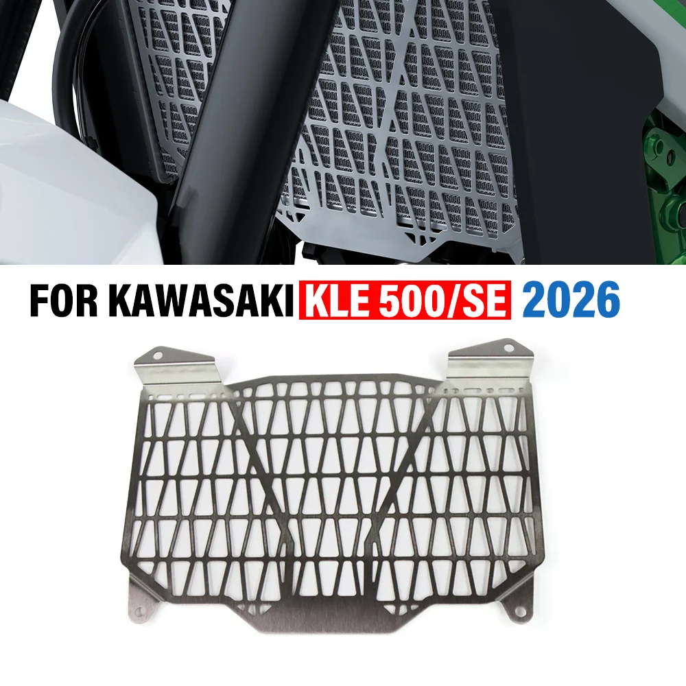 Motorrad-Kühlergitter-Abdeckung Ölkühler-Schutzgitter für KAWASAKI KLE 500 SE KLE500/SE 2026