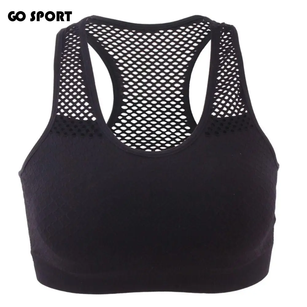 

Female High Shockproof Women Active Bra Breathable Hollow Out Sports Bra Quick-drying Comfortable Yoga Bra Yoga