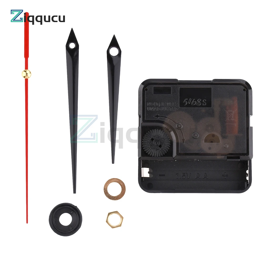 Kuvars saat mekanizması kiti duvar saati mekanizmaları değiştirme saat hareketi parçaları Motor değiştirme DIY onarım parçaları