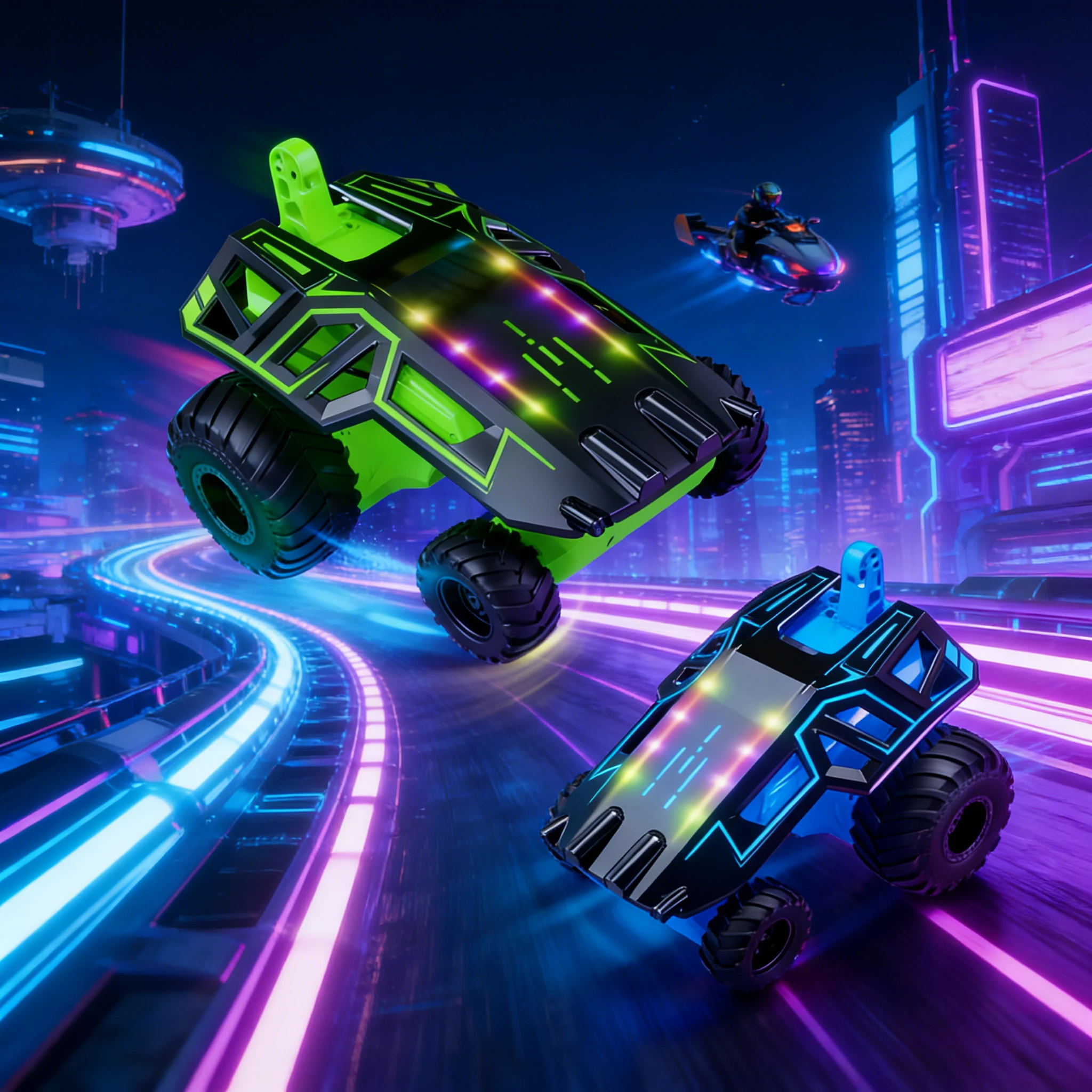 

Радиоуправляемая машина Stunt Spinning 2.4G 4WD | Внедорожный электрический автомобиль с дистанционным управлением — идеальный подарок на день рождения для мальчиков!