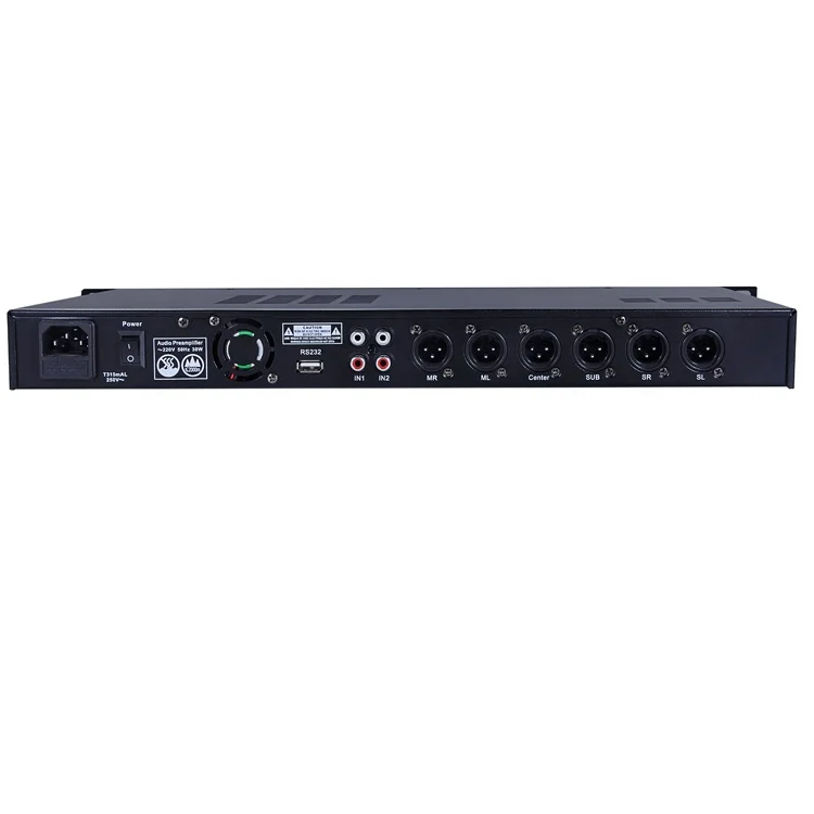 X5 Digital Sound Processor Audio Effector KTV Home Sound System Digital Audio Karaoke Effect Processor