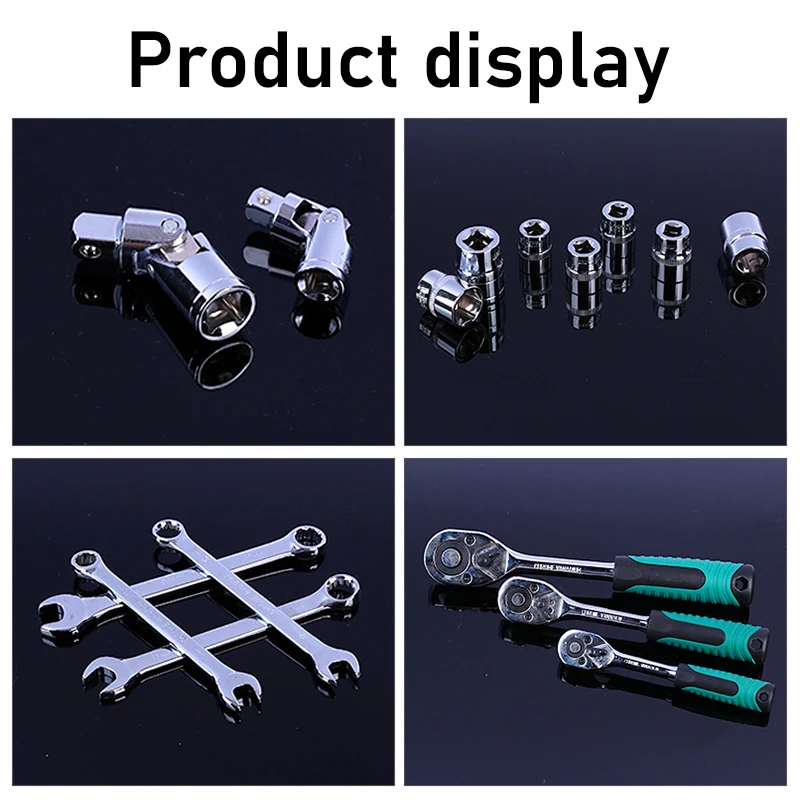 

121 Pcs Mechanic Tool Kits Automotive Repair Tool Set Screwdriver And Bit Ratchet Torque Quick Wrench Socket Key Hand Tools