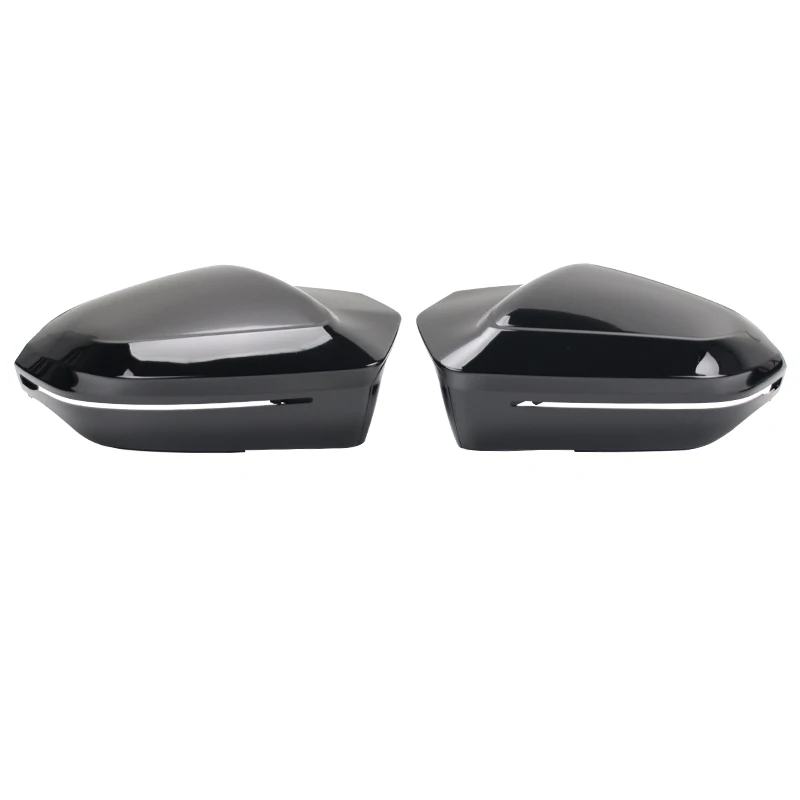 

ZAIQU For New 5 & New7 Series G60 G68 & G70 Glossy Black ABS Rearview Side Mirror Cover Replacement Car Mirror Cover