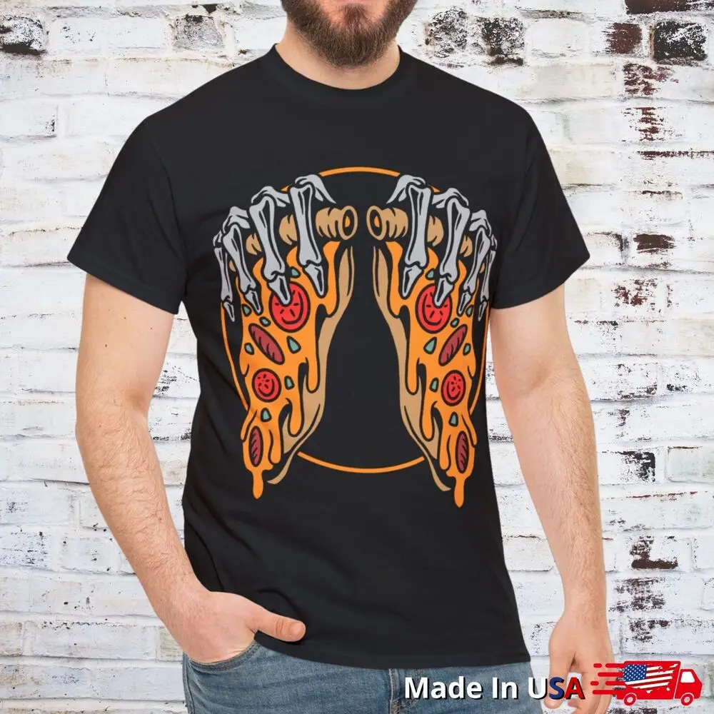 Pizza Lovers, Pizza is life T Shirt, Funny Gaming Skater Clothing