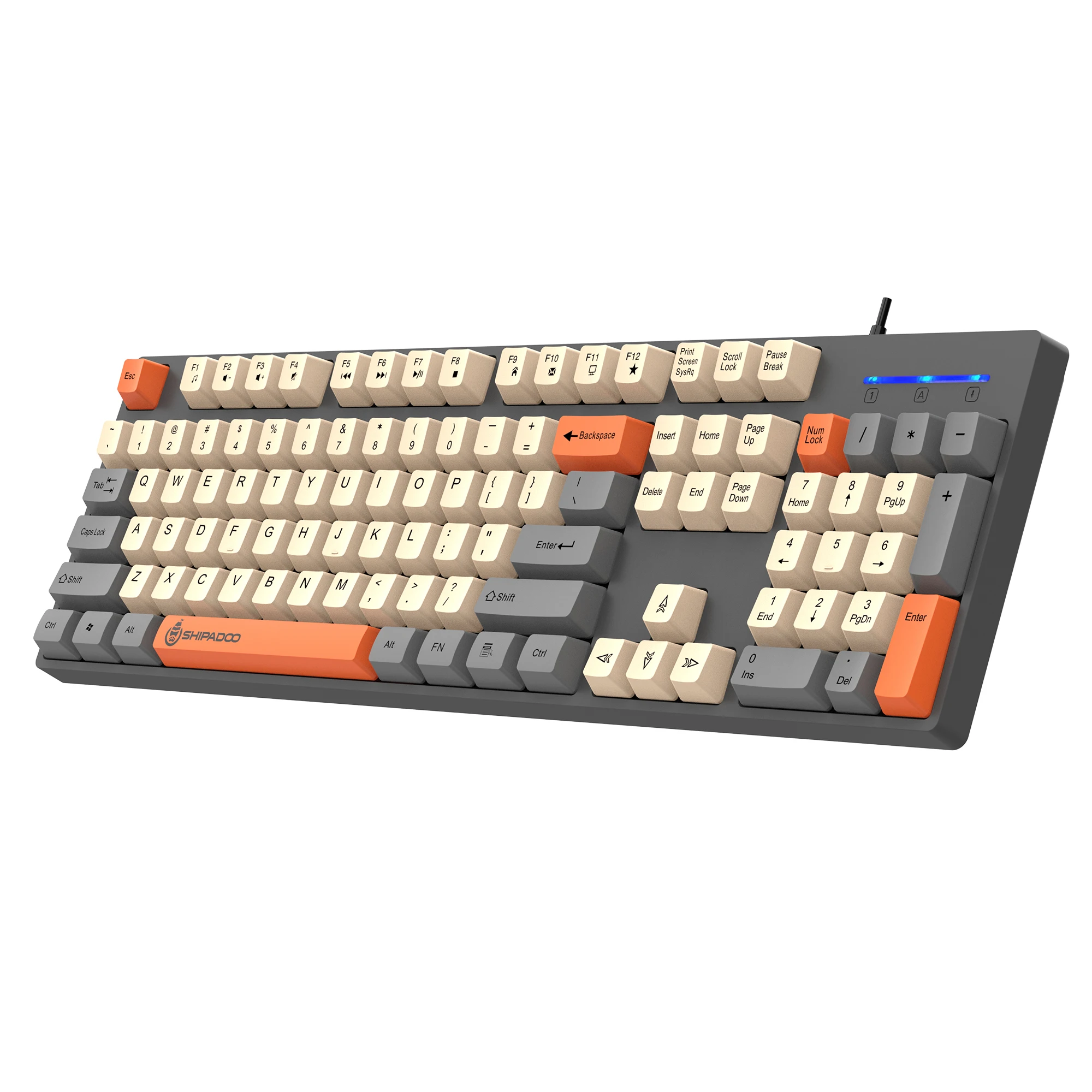SHIPADOO K600 Colorblock Kabel – Gaming Keyboard That Is Quiet Bewertung und Preis