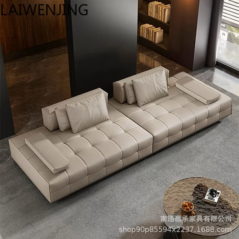 

MJY Italian simple modern large flat square special-shaped splicing combination sofa