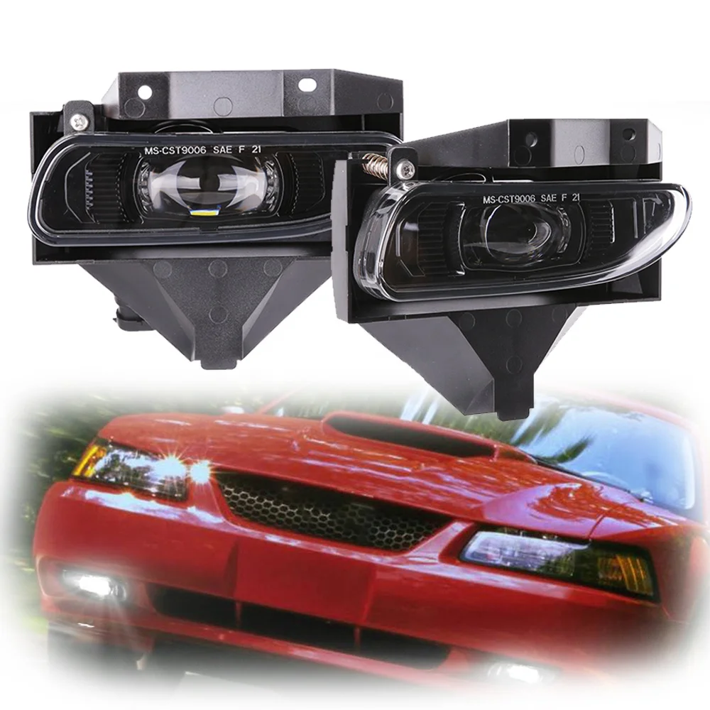 For Mustang GT Led Fog Lights 99-04 Auxiliary Fog Light for Ford Accessories 1999-2004 Mustang Led