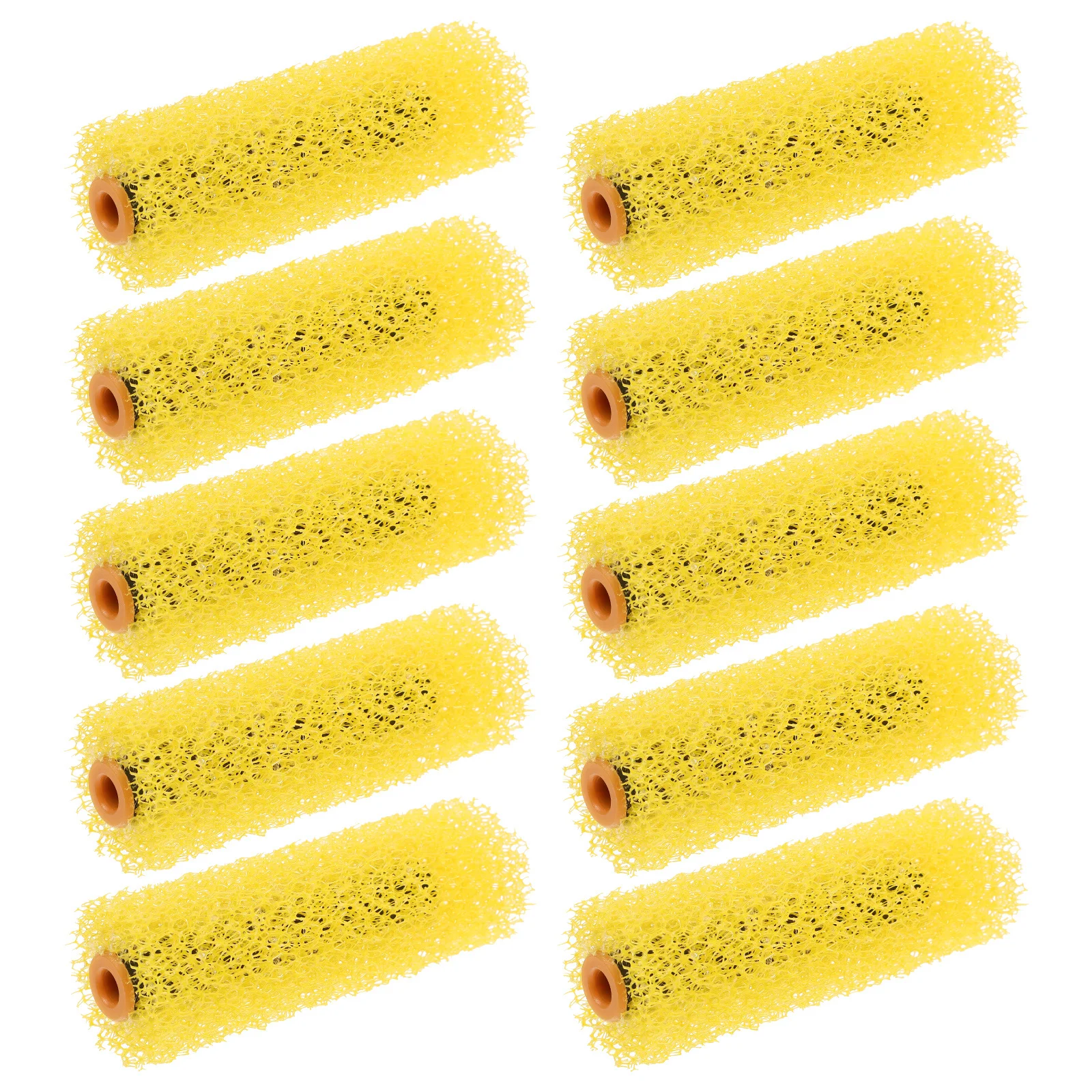 10 قطعة كبيرة الإسفنج غطاء بكرة الطلاء فرشاة الملمس تنقش جدار الفن الأسطوانة للمنزل الداخلية الجدار الخارجي الديكور