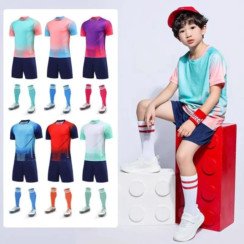 Children's badminton suit set, boys' table tennis net jersey, girls' volleyball training competition sports team uniform
