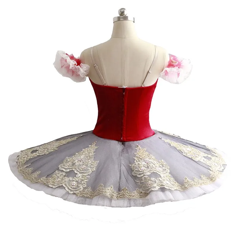 새로운 어린이 소녀 공연 경쟁 착용 발레 전문 투투