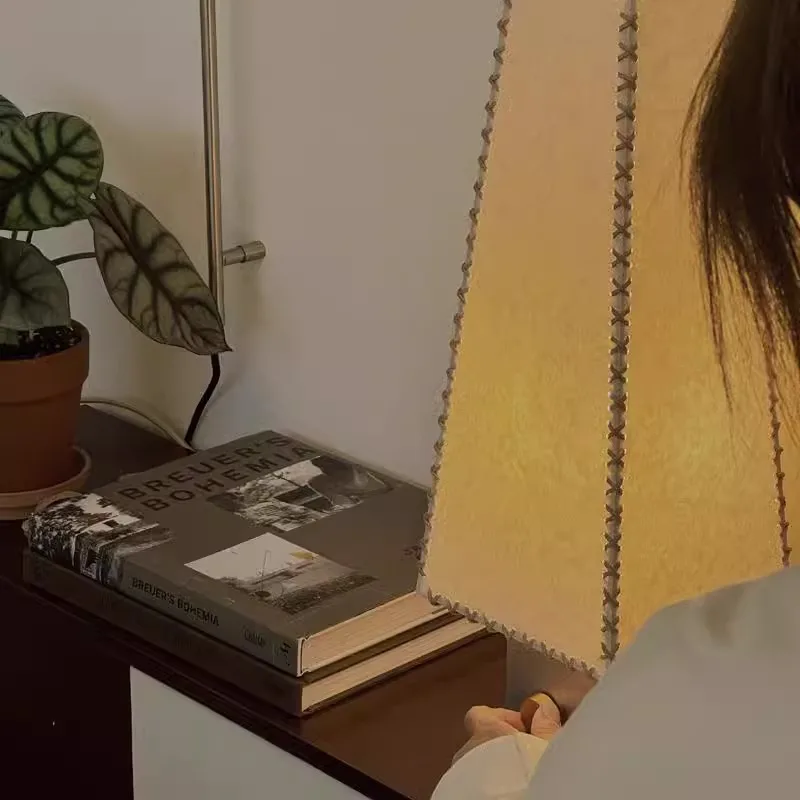 Letter Handmade Parchment Lamp Light Luxury Bed & Breakfast Designer Model Model Living Room Bedroom Bedside