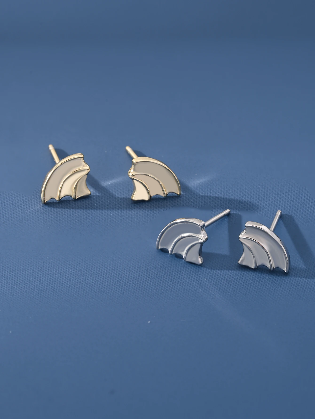 Personalized Little Wings 925 Sterling Silver Earrings - Simple Fashion Design, Commuting Accessory, Ideal Holiday Gift For Her