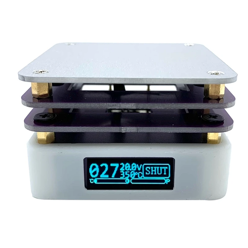 

65W Mini Hot Plate Digital Soldering Preheating Rework Station PCB SMD Board Soldering Plate Heating Table Durable Easy To Use