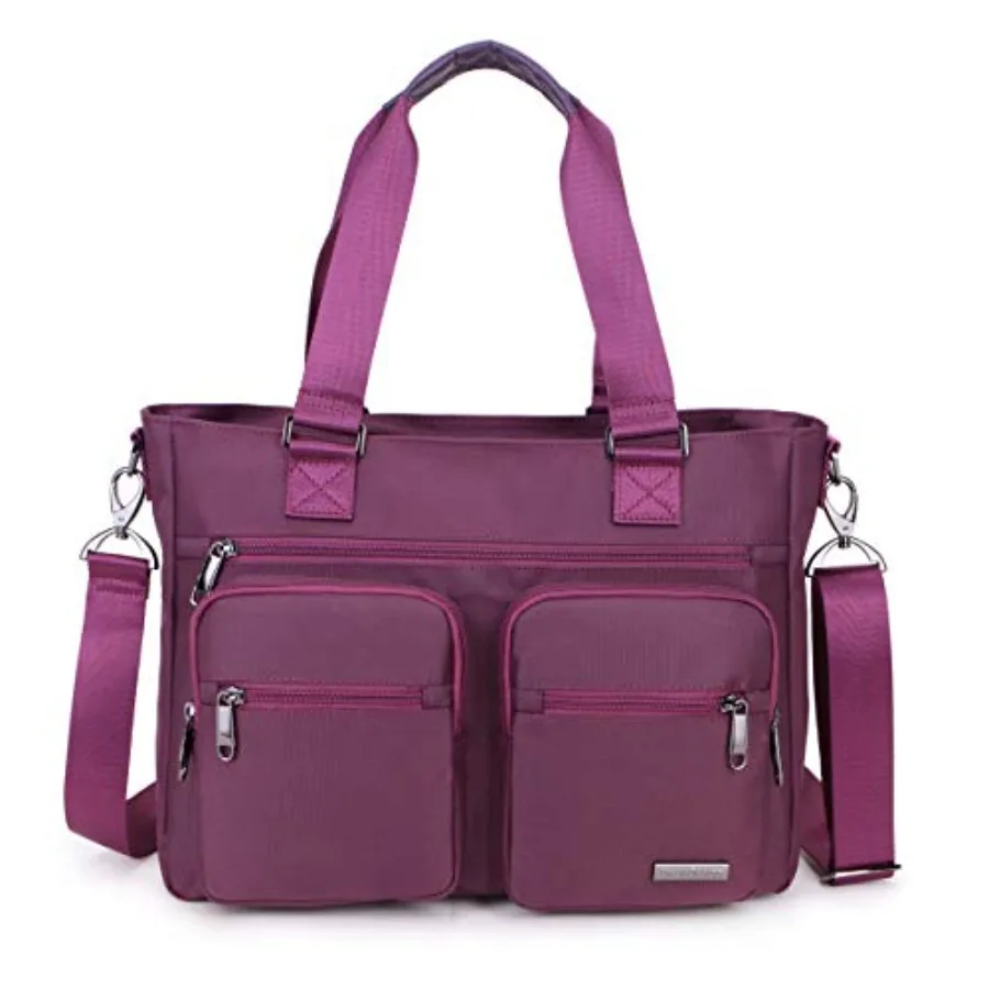 

Water Repellent Nylon Shoulder Bag Handbag Laptop Tote Travel Work School Clinic Nurse Tote Mulbery