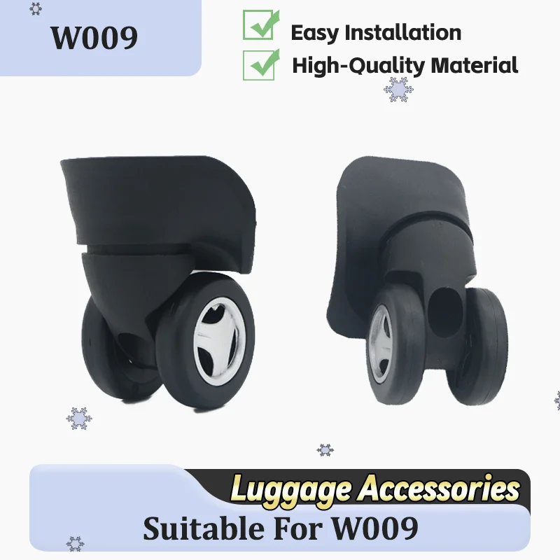 

For W009 Universal Luggage Wheel Repair Kit—Silent Swivel Casters Achieve Smooth Quiet Movement For your Luggage.