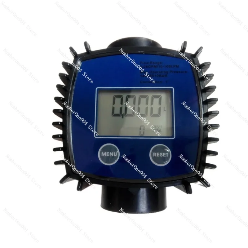 

K24 Digital Flowmeter Diesel Water 4 Minutes 1 Inch Turbine Flowmeter